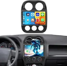 Inefala 4-core 2 64g Android Car Stereo 64gb Jeep Compass Patriot 2011-2017 Carplay