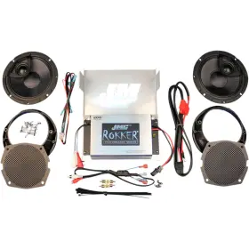 Rpkt-200hc13 J & M 4405-0852 And Jmc Rokker 200w 2-channel Amplifier Speaker