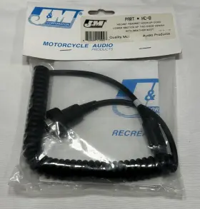 J&m 642529115027 Corp Part #hc-b Helmet Headset Hook-up Lower Section Two Piece Weather Boot