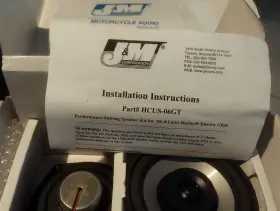 Hcus-06gt J&m Motorcyle Speakers / 2006 And Up Harley Touring