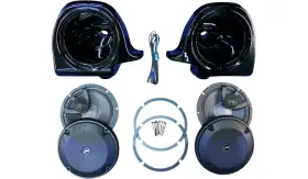 Hl13-6582tw-xrp J&m Rokker Xrp 6.58 Inch Fairing Speaker Kit With Hi-output Pei Tw