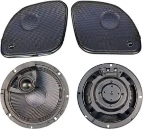 Hrrk-6582tw-xrp J & M J&m Rokker Xrp Fairing Speaker Kit 6.58 Inch 200w #hrrk-6582tw-xrp Harley Davidson