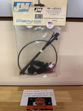 Hsis-gl15 J&m Honda Gl1500 Passenger Microphone On-off Switch Part # New