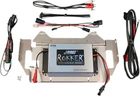 Jmra-2000hc14 J & M J&m Rokker 200w Amplifier Kit 2-channel Requires Radio Flash #jmra-2000hc14