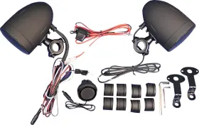 Mhas-blu3b J&m Self-amplified Handlebar Speakers