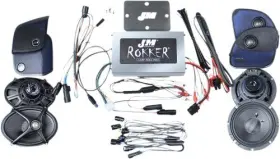 Xxrk800sp415rcs J&m Stage-5 Rokker Xxr Custom 800w 4-speaker/amplifier Installation Kit