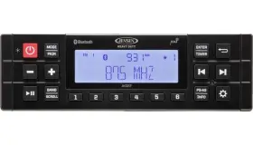 Jhd22b Jensen Heavy Duty Bluetooth Stereo 180w Black