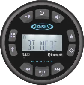 Jms3rtl Jensen Xmh100 Compact Waterproof Bluetooth Stereo