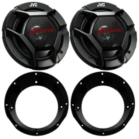 82-9601-csdr621 Jvc-metra 98-2013 Harley Touring Package 2x 6.5 Inch Speakers With Adapter Rings