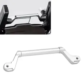 Kabusikikaisya-kawausa 550746459483 Gps Navigation Mount Bracket Phone Stand 12mm For Tiger 1200 Gt Pro 2023 Silver