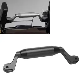 Kabusikikaisya-kawausa 550746459582 Gps Navigation Mount Bracket Phone Stand 22mm For Tiger 1200 Gt Pro 2023 Black