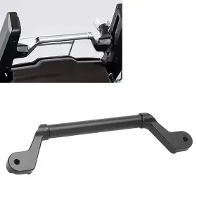Kabusikikaisya-kawausa 550746469451 Gps Navigation Mount Bracket Phone Stand 12mm For Tiger 1200 Gt Pro 2023 Black