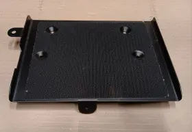 Ca-plt14sg Kenwood Amplifier Mounting Plate For 2 Xm160-2 Amps Harley Davidson