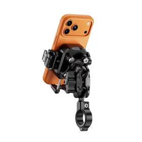 M33-c1 Kewig Motorcycle Phone Mount With Vibration Dampener Anti-theft Black