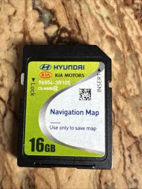 96554-3r105 Kia Oem Sd Card For Hyundai Models 2014 2017 Factory Module 16gb