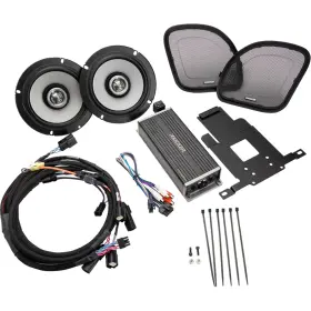 4405-0932 Kicker 50hdr154 Speaker/amplifier Kit 6-1/2 Inch Speaker/300 W Amplifier