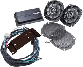 Ft98-ft13 Kicker 46hdr982 Speaker Kit - Fits 5-1/4 Inch 2-channel Amp Fltr