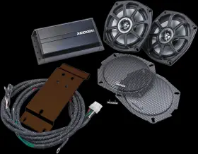 46hdt96 Kicker Coaxial Speaker/amp Kits Tour-pak Kit