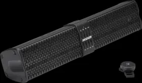 47kpb1 Kicker Bluetooth Amplified All-weather Soundbar Black 21 Inch - 4 Subwoofers/2 Tw