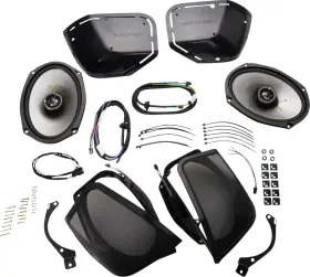 52hdbx1469 Kicker Cut-in Lid Kit With 6 Inch X 9 Speakers