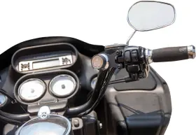 Kwd-01-0605-c Klock Werks Handlebar Mount - Iomount Chrome