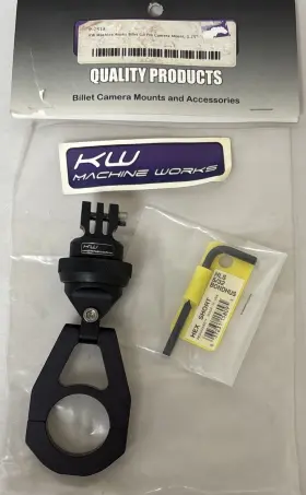 P-2518 Klock Werks Machine Works Billet Go Pro Camera Mount 1.25 Inch Blk 1 #p-2518 #m680