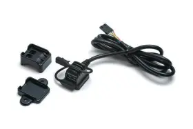 1703 Kuryakyn Usb Power Source Satin Black