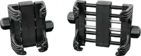 Kuryakyn 191209016661 Tech Connect Device Holder Large Holds 3-5/8in To 6in Wide Black