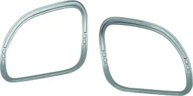 Kuryakyn 191209023010 Tri-line Speaker Accents For Road Glide Chrome