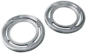 Ft98-ft13 Kuryakyn 3792 Rear Speaker Chrome Accents For Harley Touring And Trike