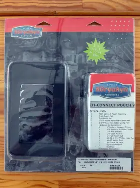 4128 Kuryakyn Tech-connect Cell Phone Pouch Universal Strap Mount