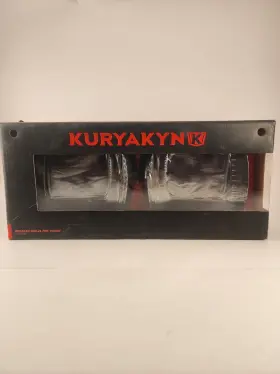 5183 Kuryakyn Aztec Speaker Grills For Indian Motorcycles. Satin Black