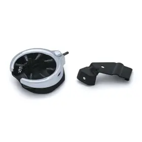 Kur1832 Kuryakyn Chrome/black Right Side Passenger Drink Holder - 1832
