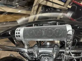 Kur2719 Kuryakyn 2719 Road Thunder Silver 300w Motorcycle Speaker Sound Bar Plus
