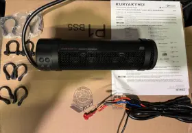 Kur2720 Kuryakyn 2720 - Mtx Road Thunder Plus 300w Motorcycle Sound Bar Satin Black