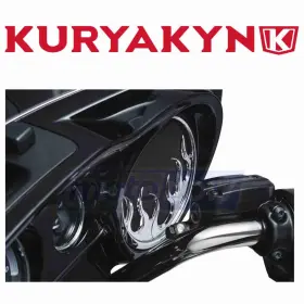 04me Kuryakyn Mn/04me Front Speaker Grills For 2019-2020 Harley Davidson Flht Electra Bx