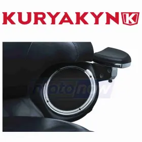 16p7 Kuryakyn Mn/16p7 Rear Speaker Accents For 2018 Harley Davidson Flde Deluxe 107 - Hx