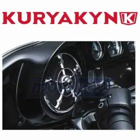 4179 Kuryakyn Mn/4179 Front Speaker Grills For 2015-2020 Harley Davidson Flhtk Ultra Vc