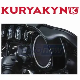 663w Kuryakyn Mn/663w Front Speaker Grills For 2014 Harley Davidson Flhtk Electra Glide Bl