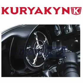 6ybd Kuryakyn Mn/6ybd Front Speaker Grills For 2019-2020 Harley Davidson Flht Electra Vl