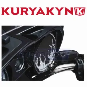G4hj Kuryakyn Mn/g4hj Front Speaker Grills For 2015-2020 Harley Davidson Flhtk Ultra Lk