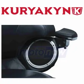 P0v6 Kuryakyn Mn/p0v6 Rear Speaker Accents For 2018 Harley Davidson Fxlr Low Rider 107 - Ch