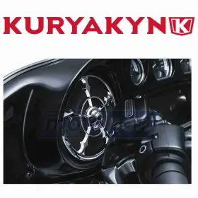 Qag9 Kuryakyn Mn/qag9 Front Speaker Grills For 2015-2019 Harley Davidson Flhtkl Ultra Xf