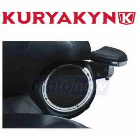 Zdh9 Kuryakyn Mn/zdh9 Rear Speaker Accents For 2016-2019 Harley Davidson Fltru Road Glide Ji