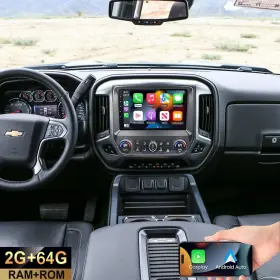 Nb-gm01-xt-264-a Lasertail Apple Carplay Para 2014-2018 Chevrolet Silverado Gmc Sierra Car Stereo Radio Gps
