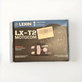 Lx-t2 Lexin Motocom Bluetooth Motorcycle Helmet Communication System Two Channel