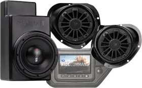 Mbqg-stg3-rc-1 Mb Quart Stage 3 Turned Audio System Kit For Ride Command