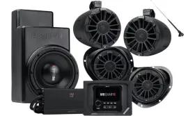 Mbqg-stg5-1 Mb Quart Stage 5 Tuned Audio System Kit 4405-0840