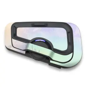Bmhcscardofcxholox2pn002 Mc Motoparts For Cardo Freecom 4x 2x Headset Protective Sticker Skin 2 Pcs Holographic