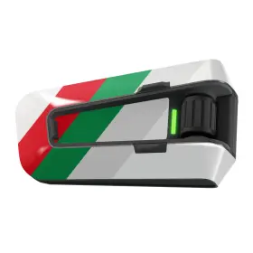 Bmhcscardopecc003x2pn001 Mc Motoparts Country Flag Protective Vinyl Stickers 2 Pcs Red Green For Cardo Packtalk Edge